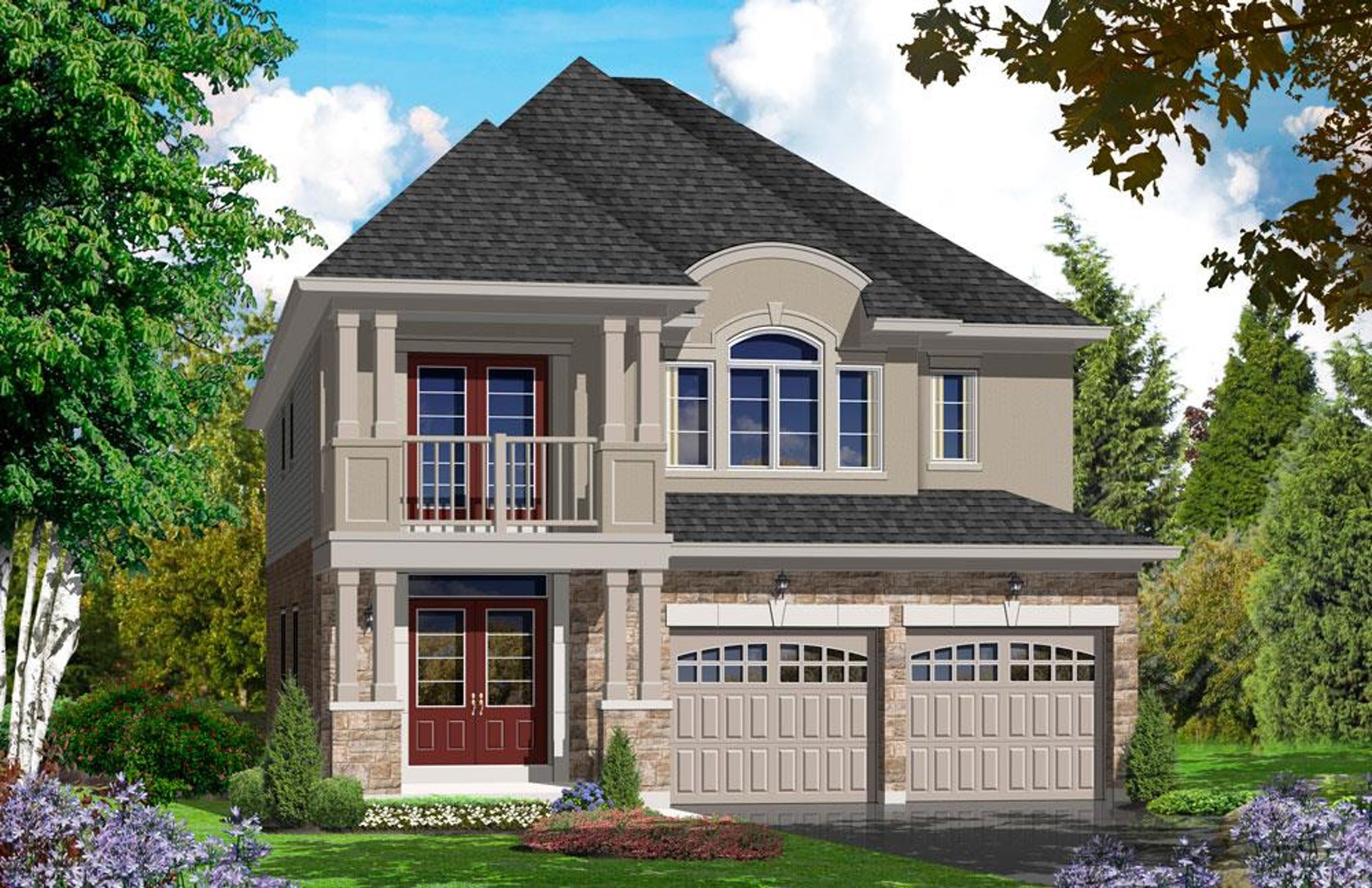 Cedar Ridge Final Phase - Exterior-view-of-Detached-Homes-2