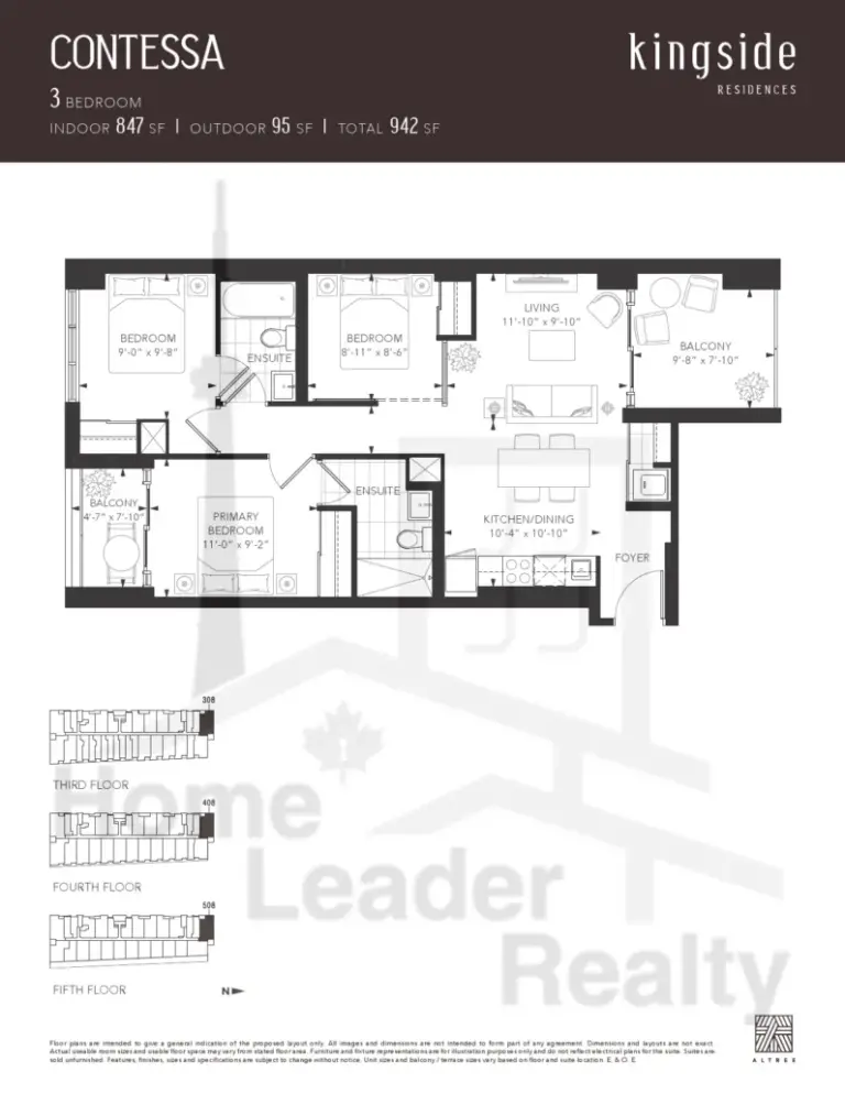 Kingside-Residences-condos-Model-Contessa-floorplan