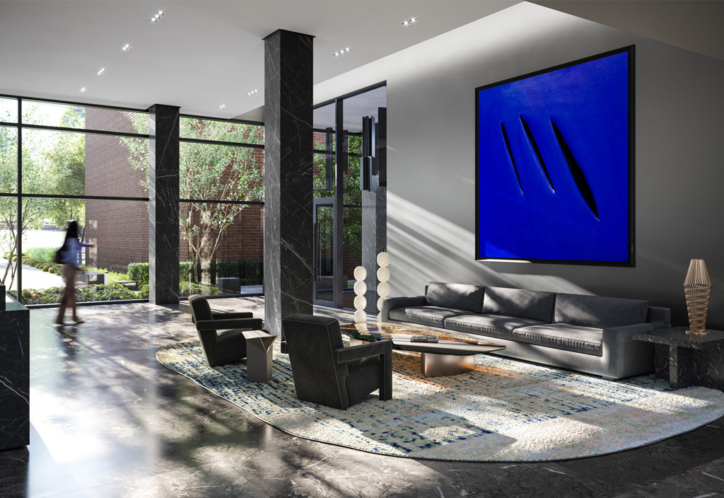 The Design District Condos - Lobby-Lounge-Area-with-Seating-10