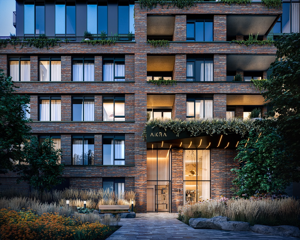 AKRA LIVING CONDOS - Entrance