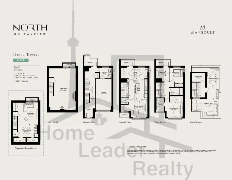 North-on-Bayview-townhouse-Model-suite-Birch-End-floorplan