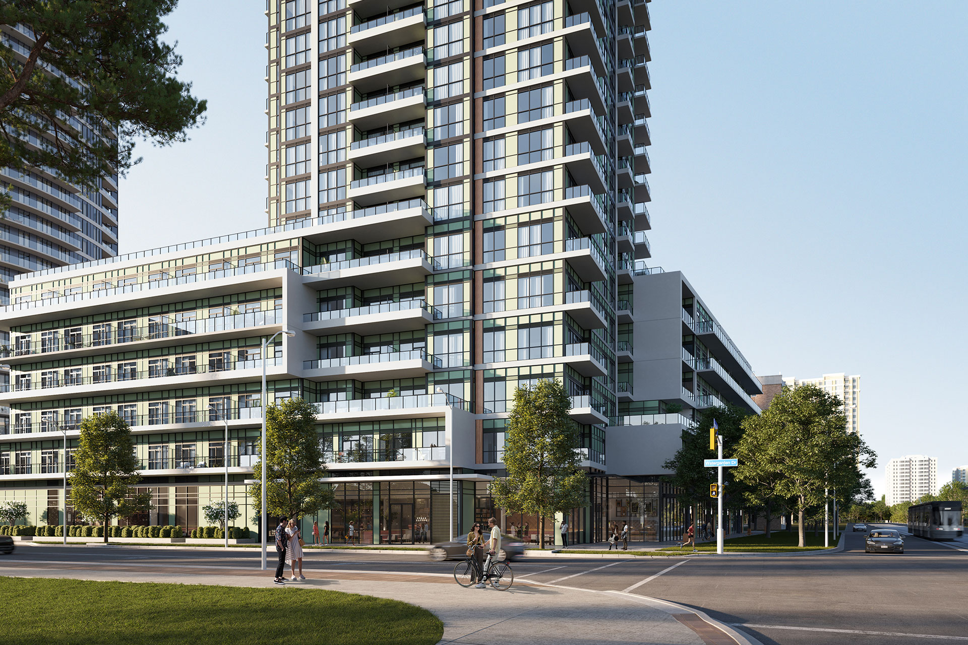 GEMMA Condos Streetscape