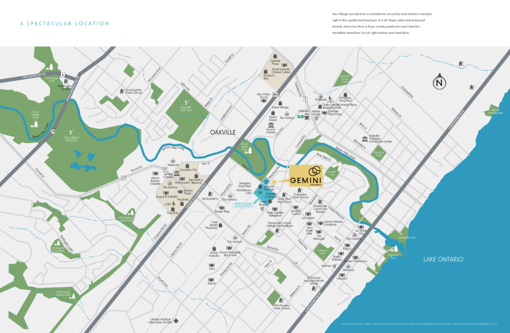 Gemini Condos - site-map