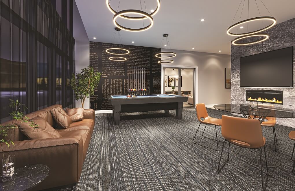 Gemini Condos - Games-Room