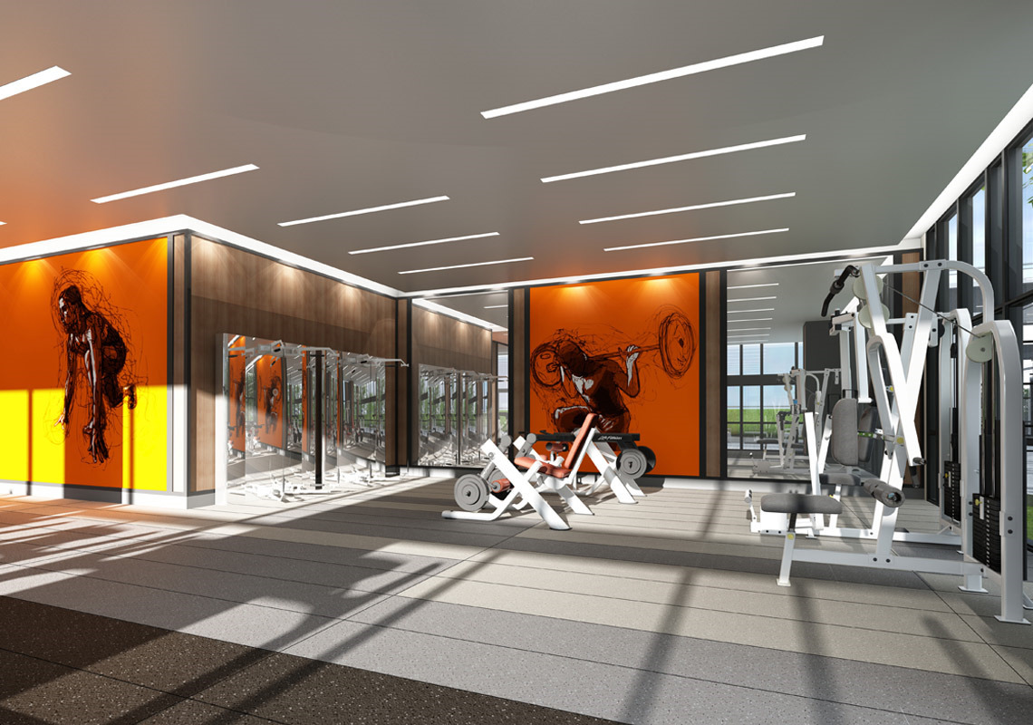 Bloor Promenade - Gym-Room
