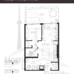 Kingside-Residences-condos-Model-Hunley-floorplan