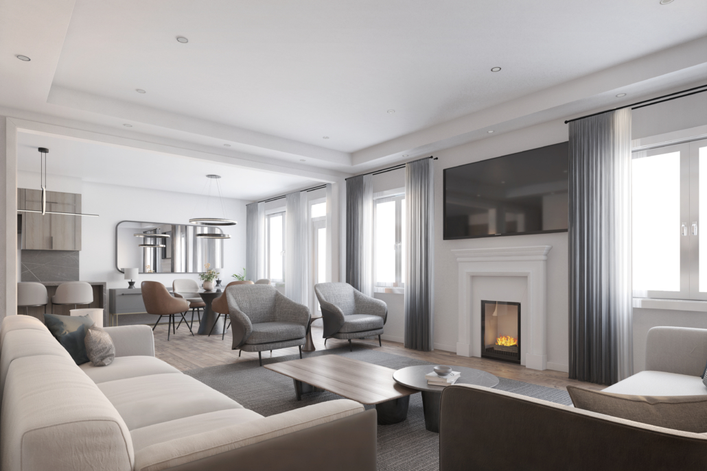 Palmetto North Oshawa Living - interior-1