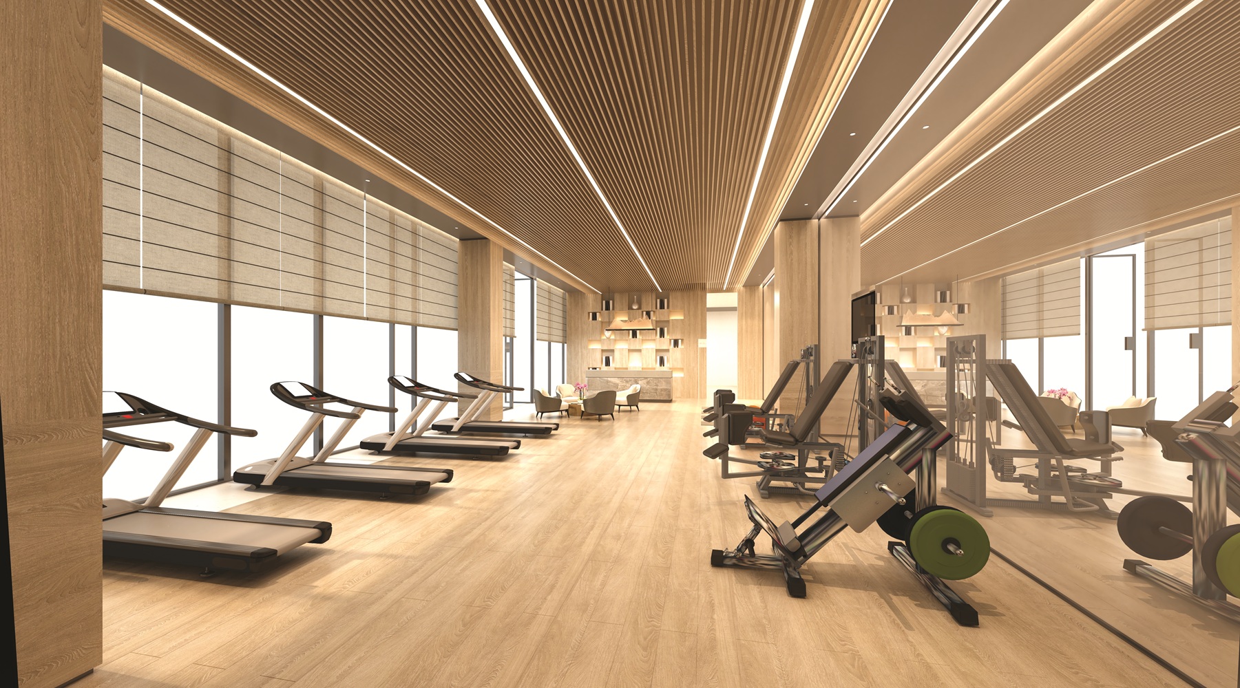King Heights Residences Gym Fitness Center
