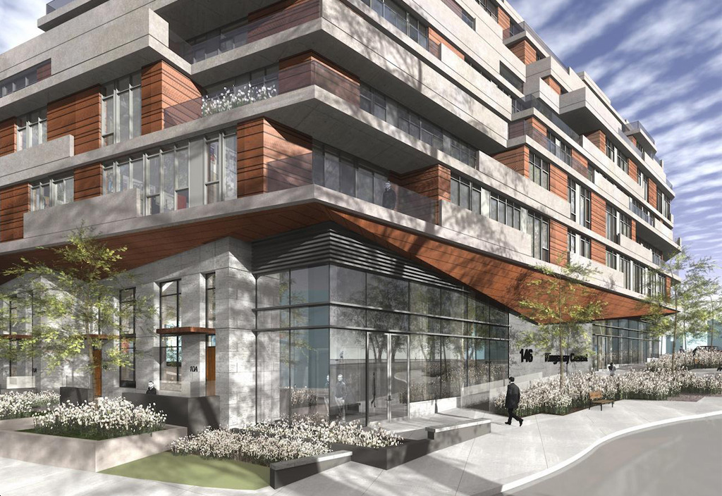 Kingsway Crescent Condos  - Looking-at-Podium-and-Entrance-11