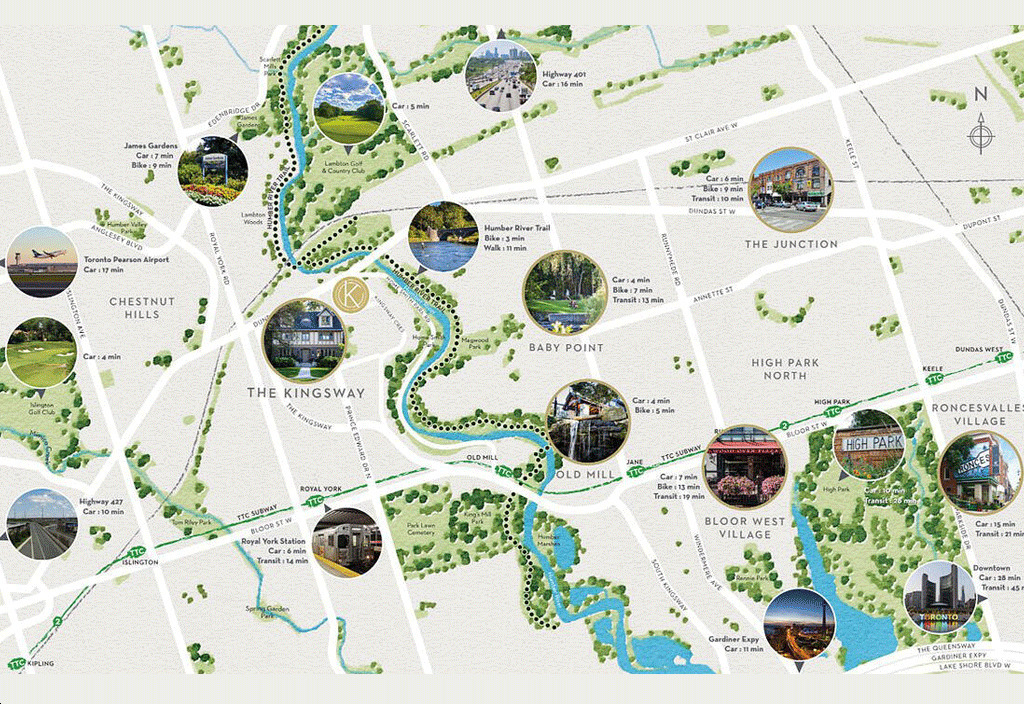 Kingsway Crescent Condos  - Neighborhood-Map-Amenities-16