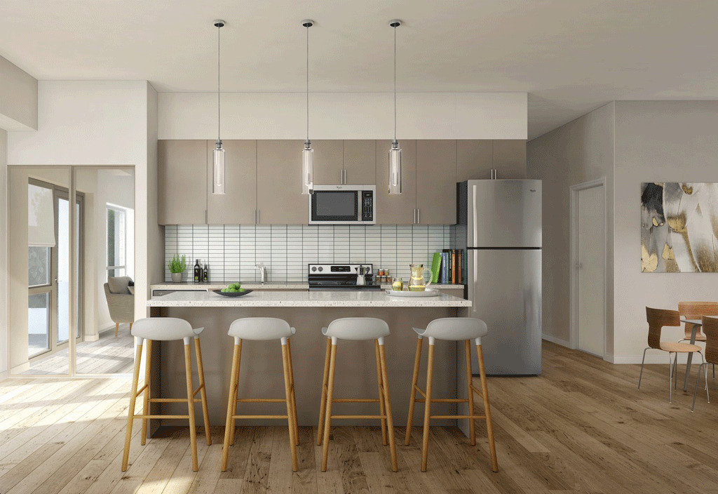 UPtowns at Heartlake Condos - Kitchen