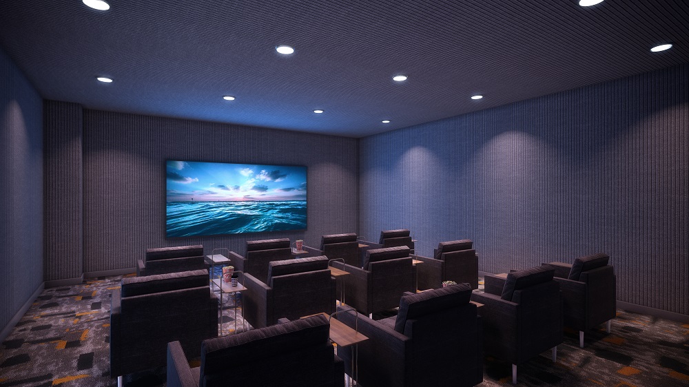 Kith Condos Theatre Room