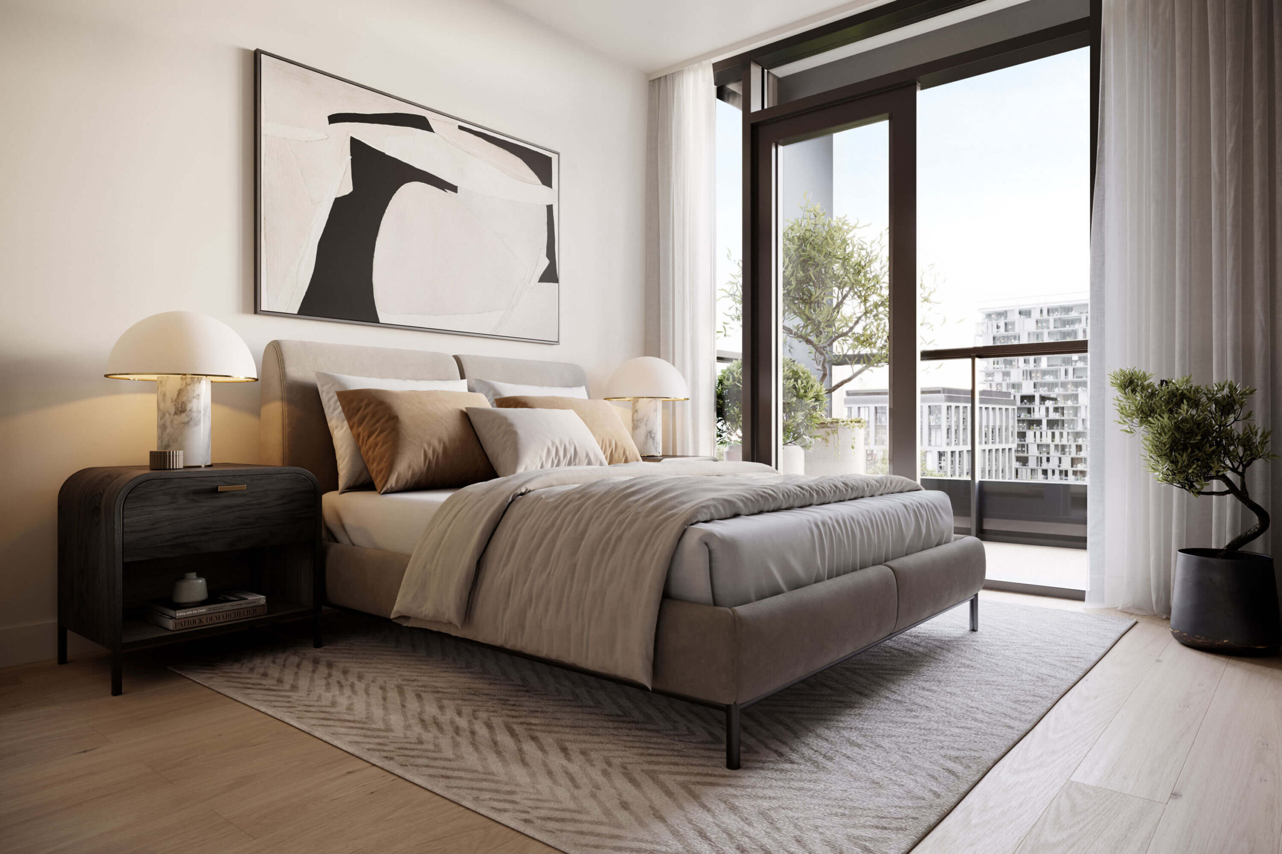 The Addison Residences - Master-Bedroom