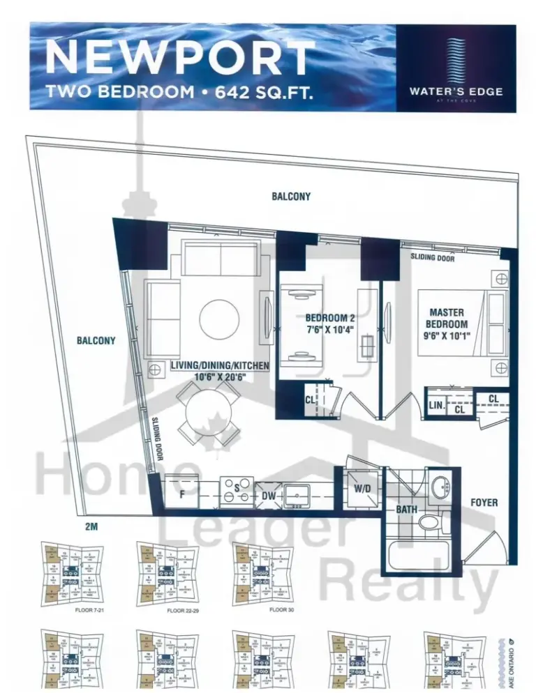 Water’s-Edge-Condos-Model-Newport-floorplan