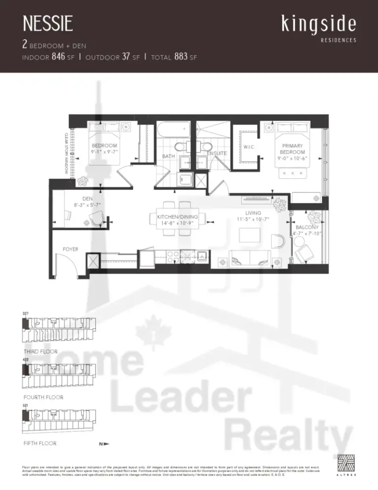 Kingside-Residences-condos-Model-Nessie-floorplan