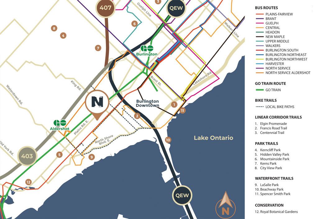 Northshore Condos - Transit-Map-18