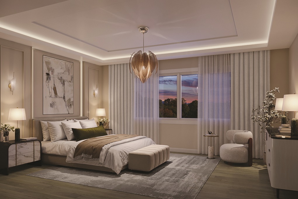 Oakridge Green Bedroom