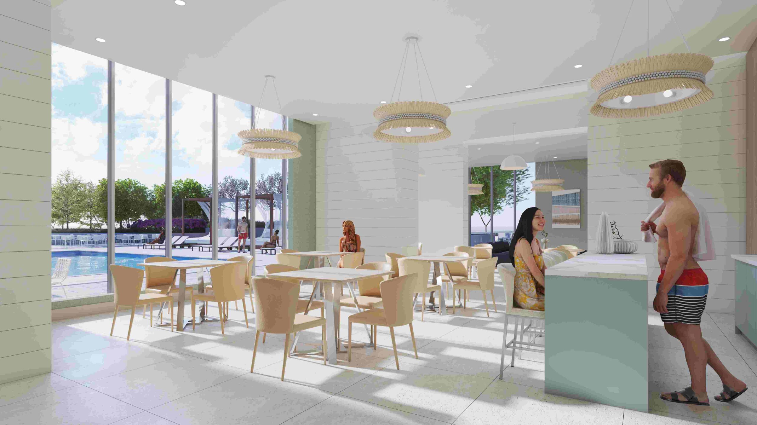 Thompson Towers - POOL-LOUNGE