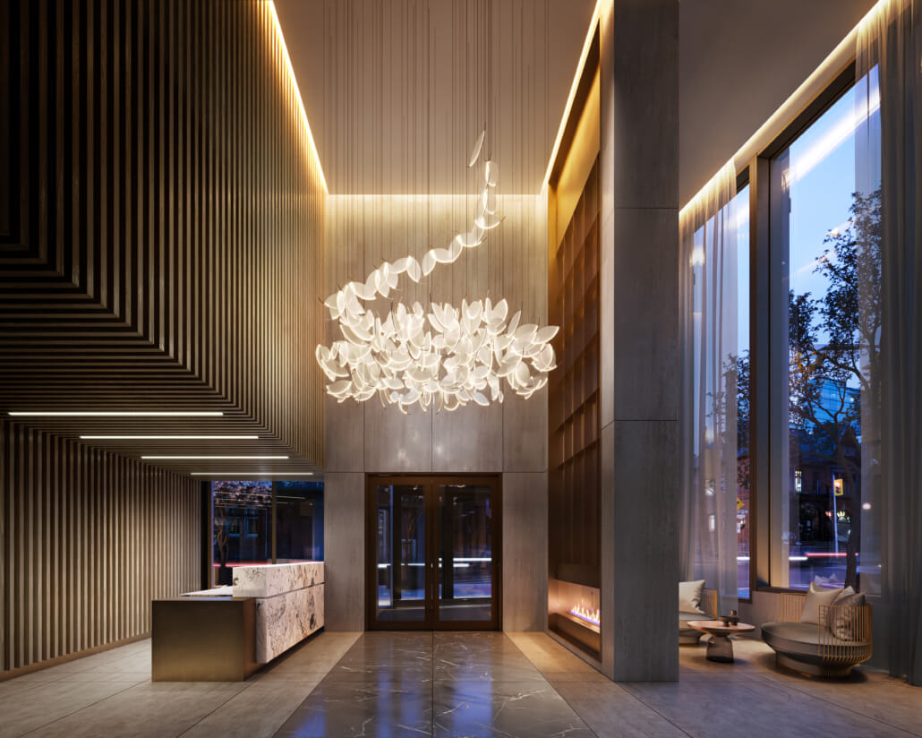 Park Road Condos - lobby