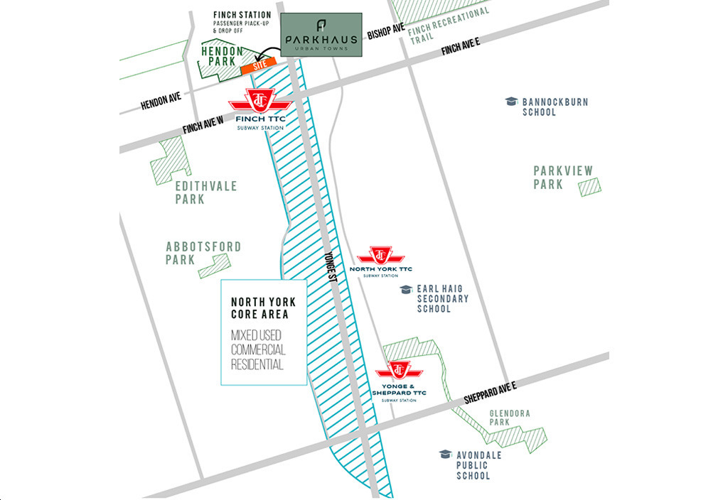 ParkHaus Urban Towns - Neighbourhood-Amenities-Map