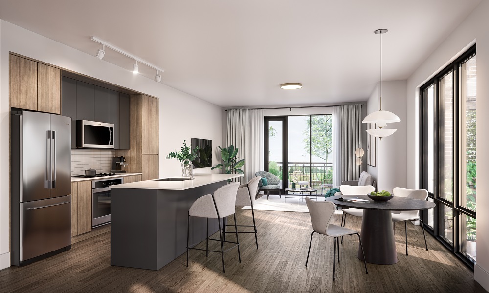 ParkHaus Urban Towns - living-kitchen