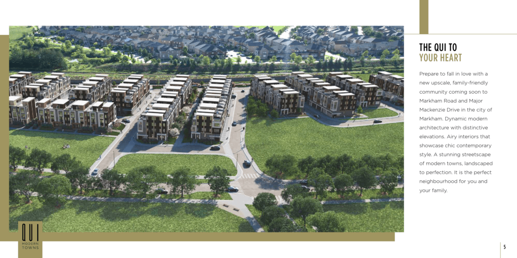 QUI Modern Towns - Brochure