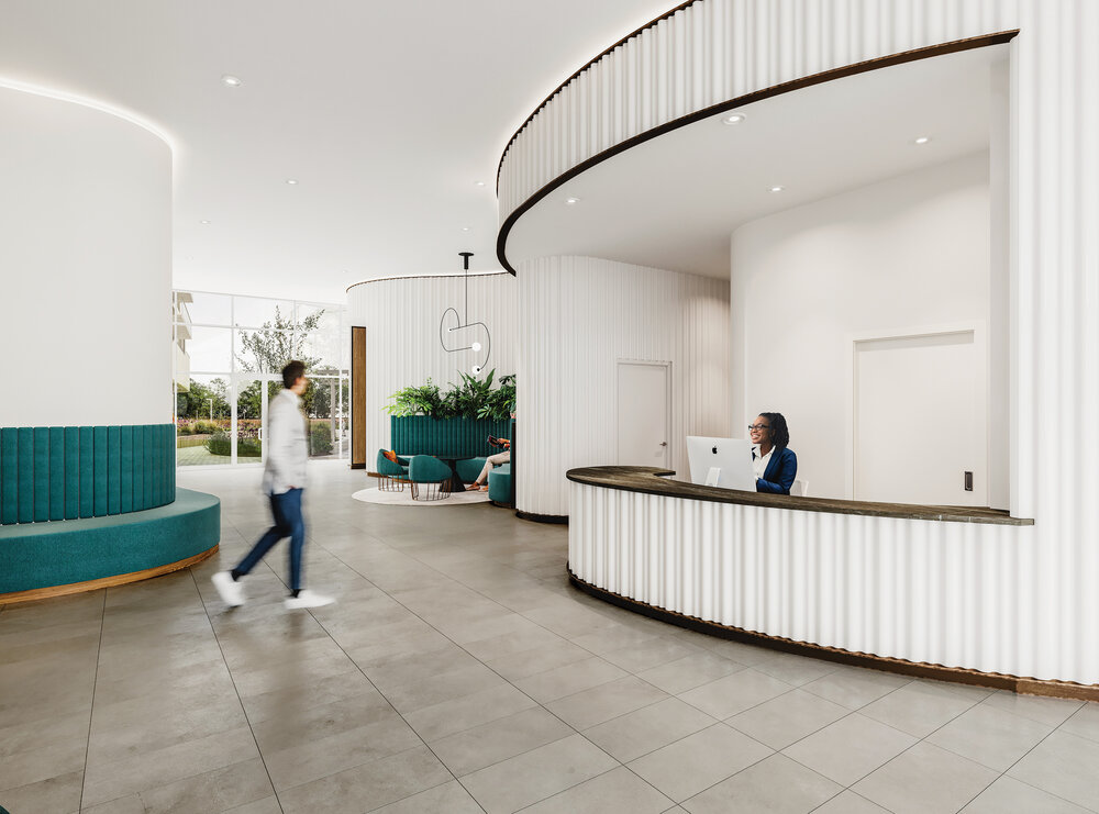 Reina Condos - Lobby