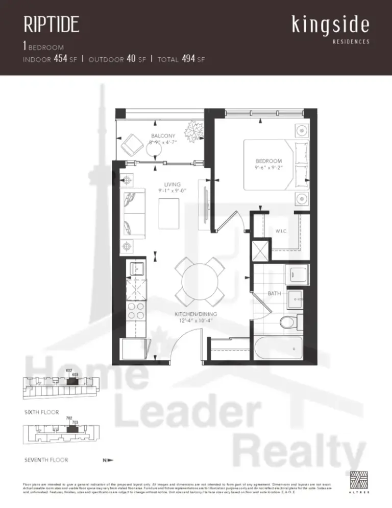 Kingside-Residences-condos-Model-Riptide-floorplan