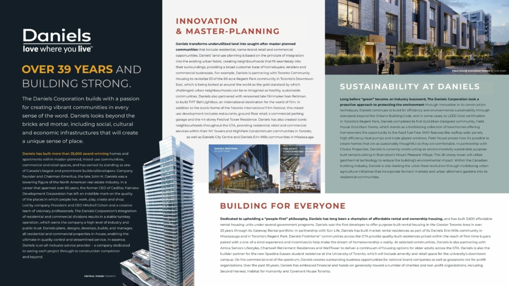 DANIELS ON PARLIAMENT CONDOS