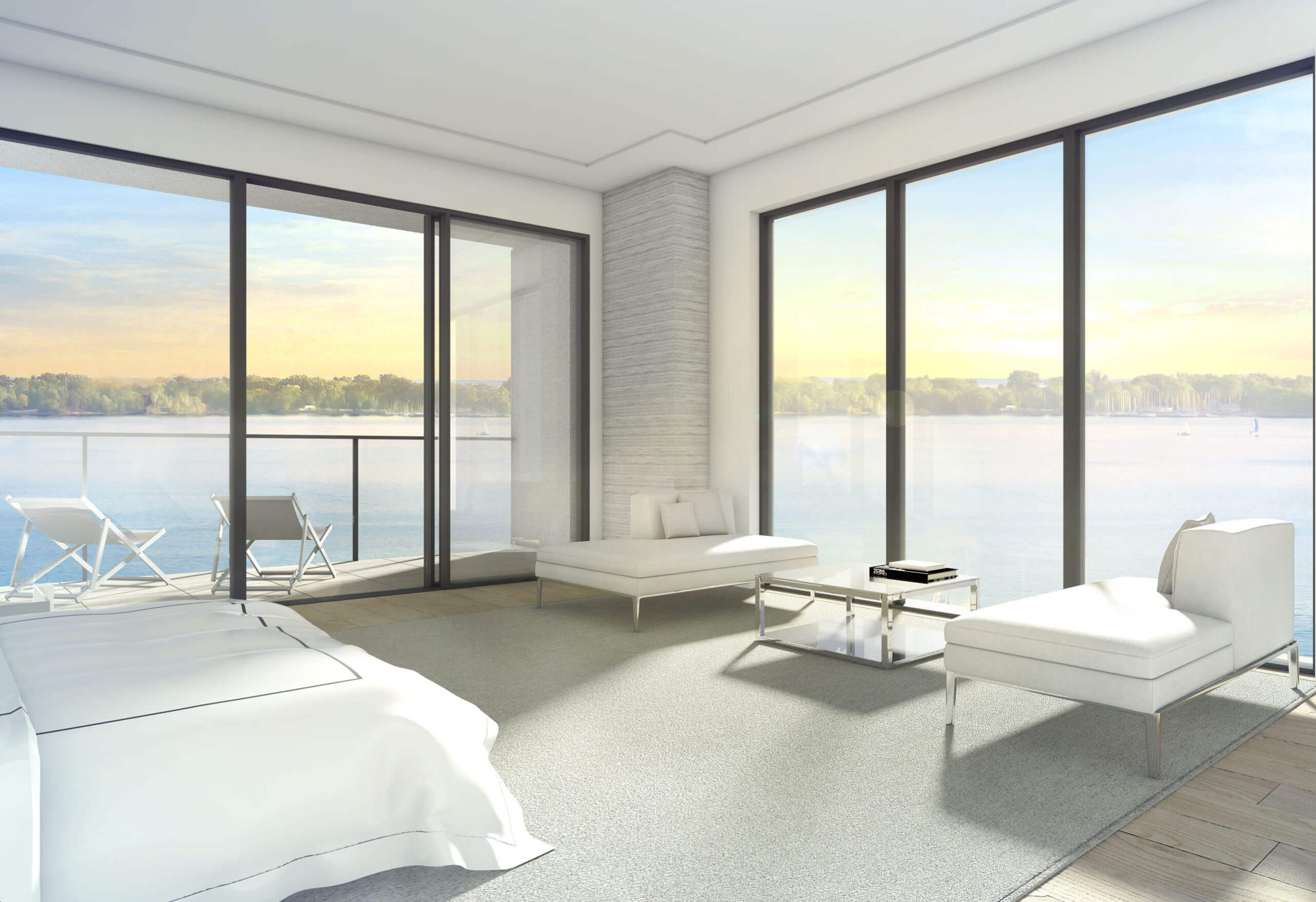 AQUABELLA at Bayside - Suite-T2B-D-Bedroom-Rendering-11