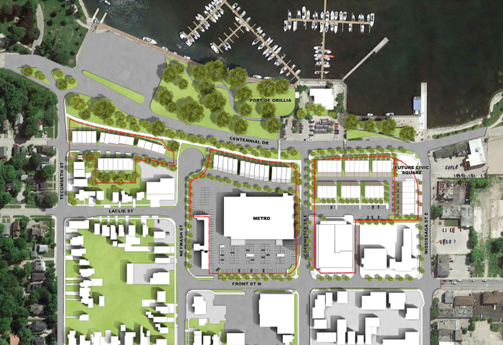 Sunshine Harbour Towns - Aerial-View-of-Site-Plan