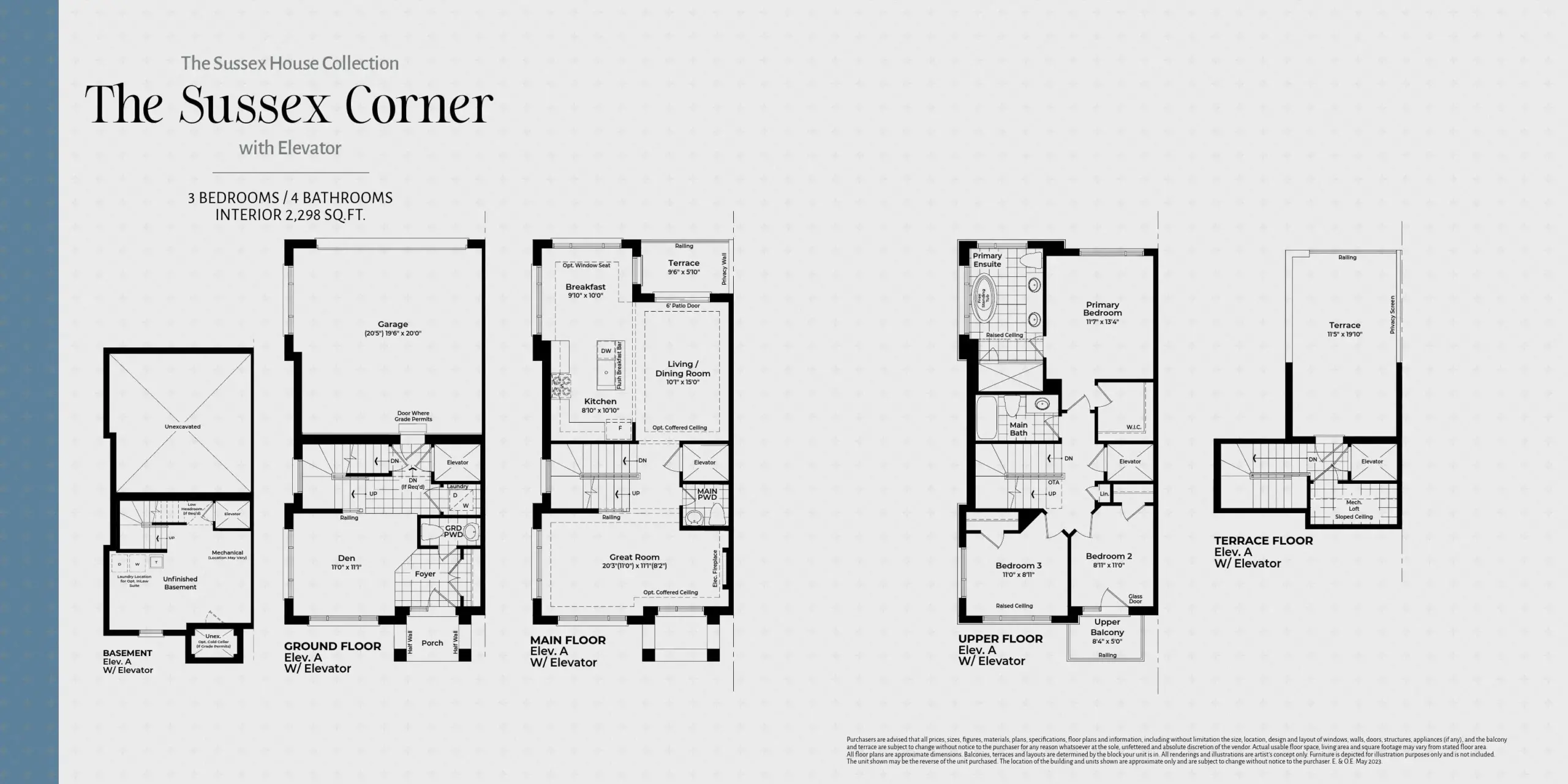 Highgrove-Homes-Condos-Model-The-Sussex-Corner-with-Elevator-floorplan