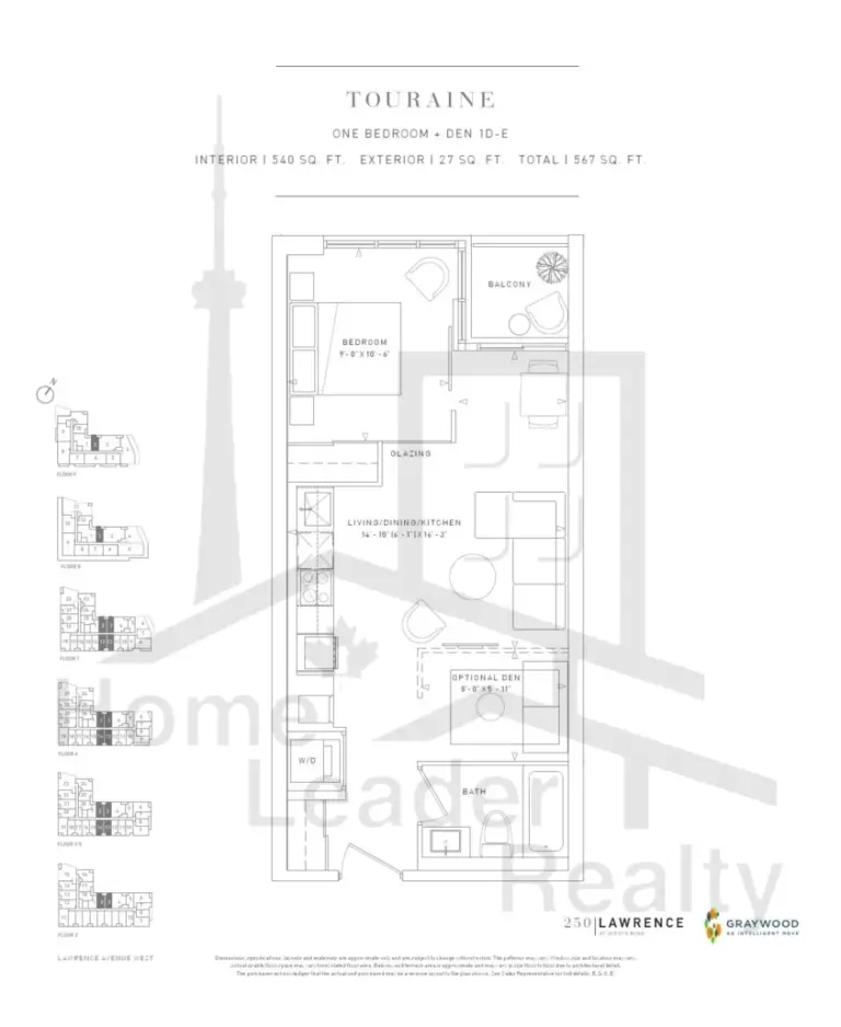 250-Lawrence-Avenue West-condos-TOURAINE-floorplan