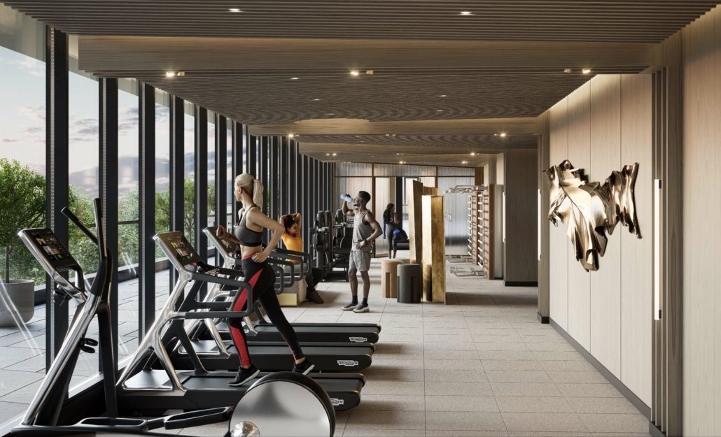 The 9Hundred Condos - Fitness-Studio
