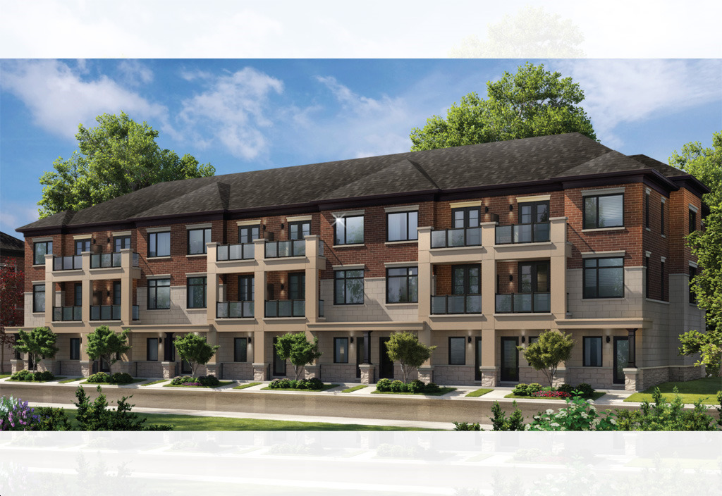 The Enclave at Sharon Village Towns - Exterior-View-of-Towns-1