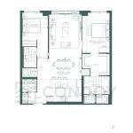 The Winslow Condos | The Glengarry | 1231 SQF | 2B 1 The Winslow Condos | The Glengarry | 1231 SQF | 2B The Winslow Condos The Glengarry FloorPlan