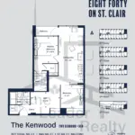 The Kenwood Suite 407 6 The Kenwood Suite 407 Eight-Forty-Condos-The-Kenwood-floorplan