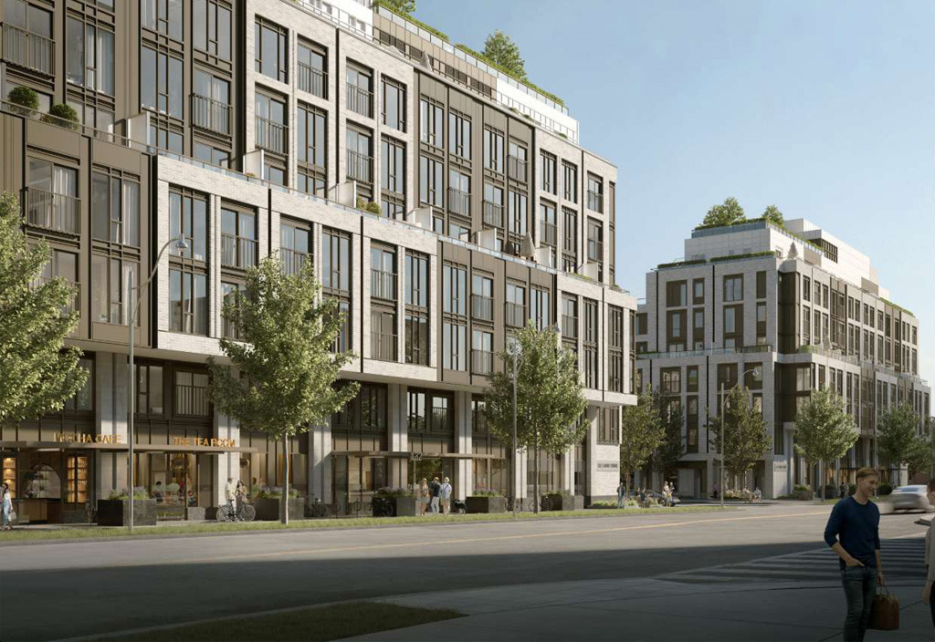 The Leaside Condos - Landscape-View-of-Exteriors-2