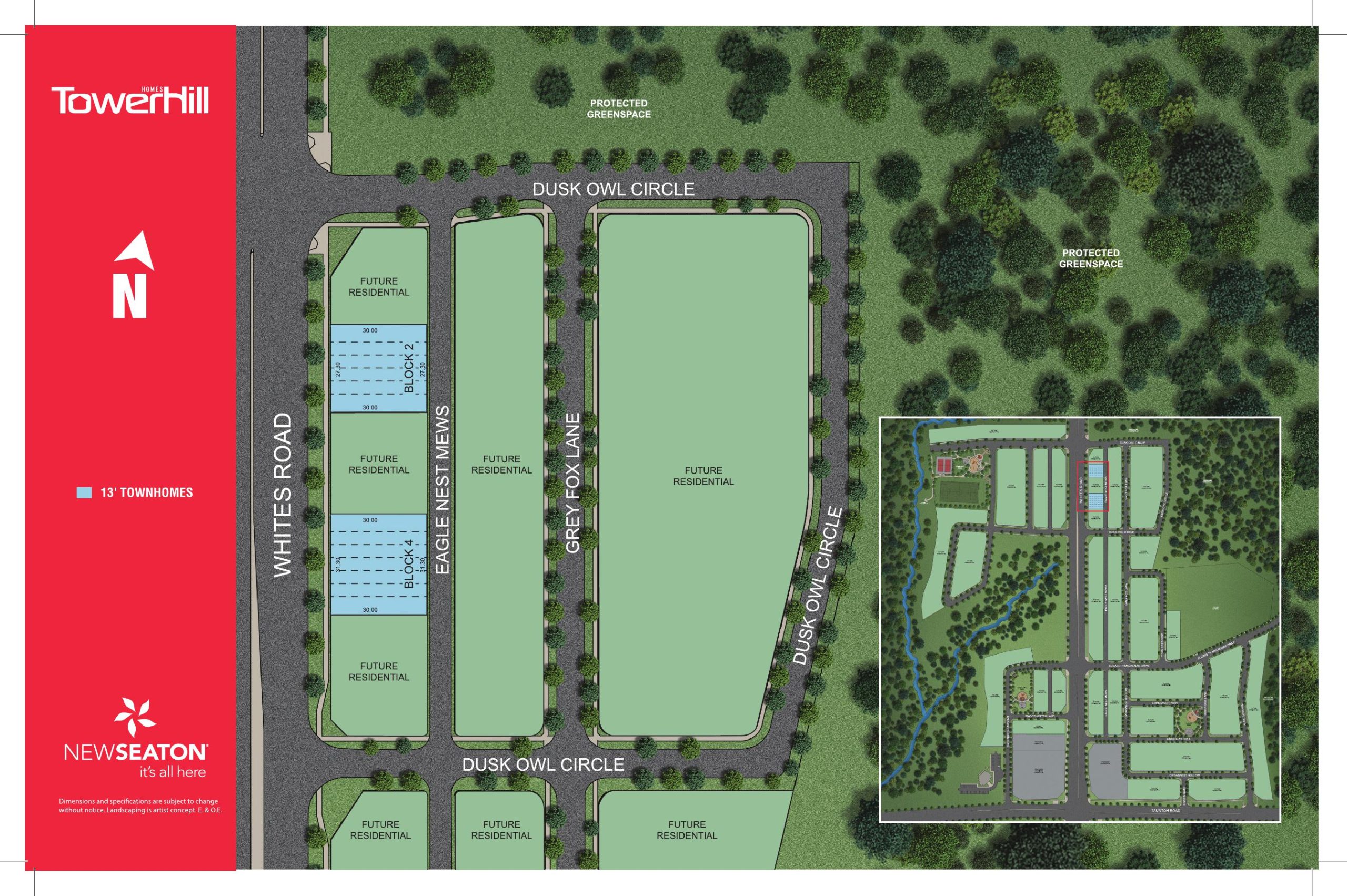 New Seaton Site Plan