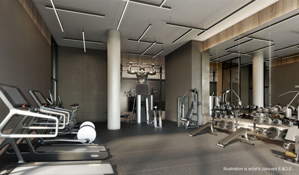 The Grand at Universal City Condos Gym