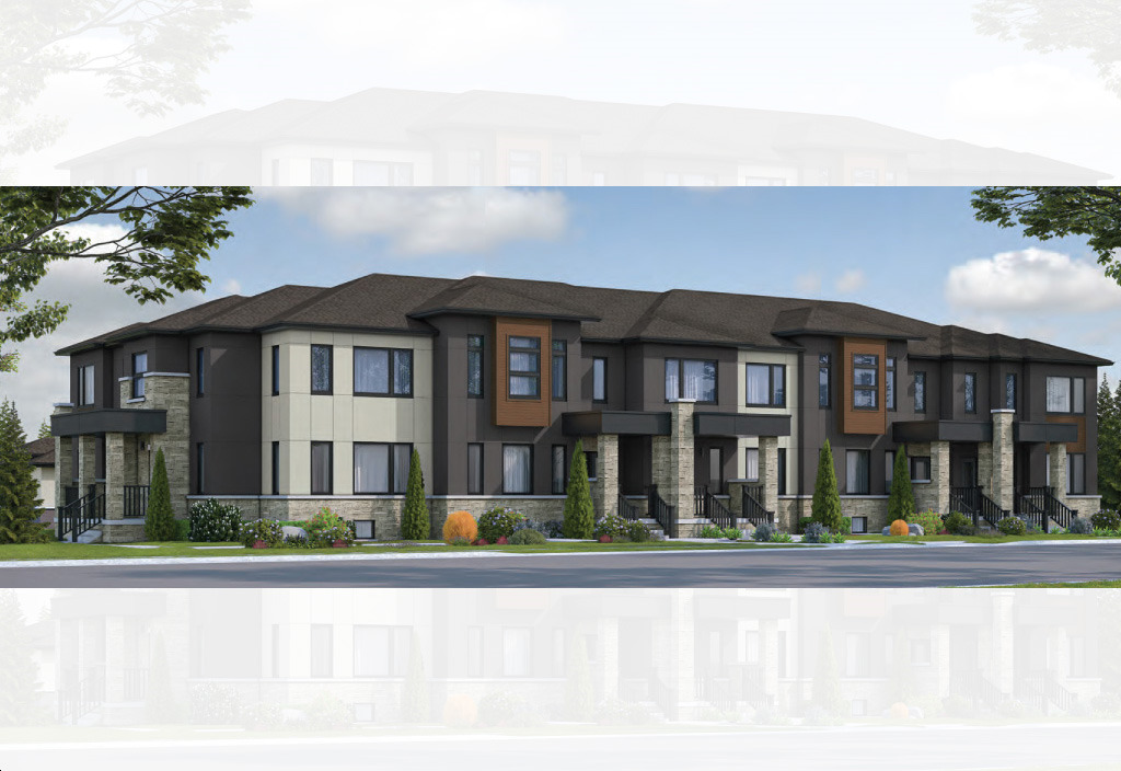 West Brant Heights Towns - Exterior-View-of-Units-Elevation-B-3