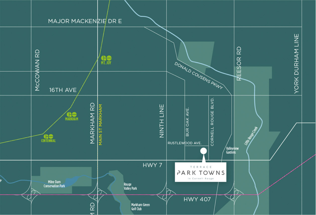 Terrace Park Towns - Map