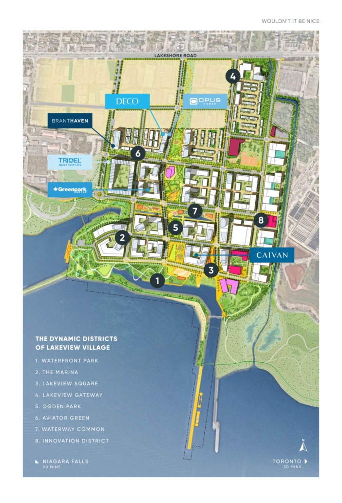 LAKEVIEW VILLAGE CONDOS - site-map