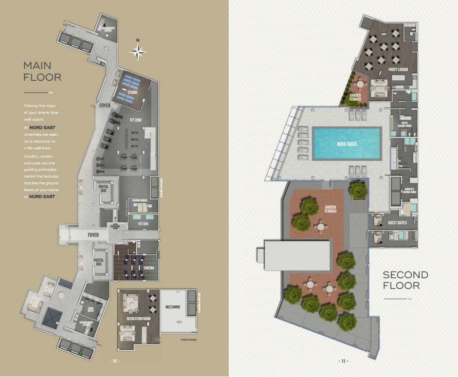 Nord Condos - site-plan