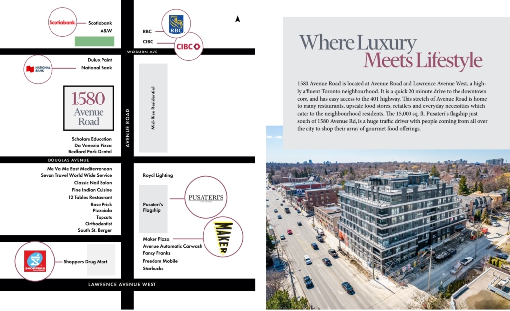 1580 Avenue Road Retails