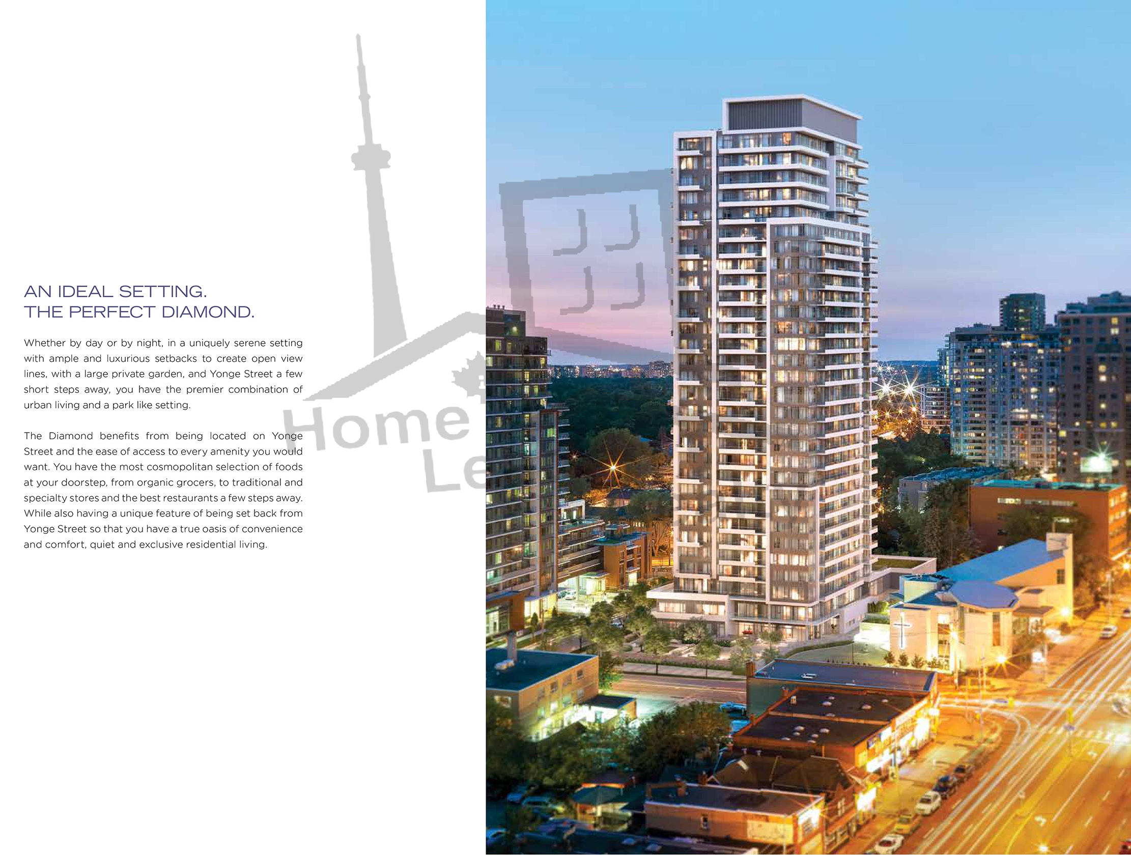 The Diamond Condominiums on Yonge