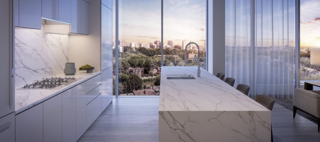 346 Davenport Condos - kitchen
