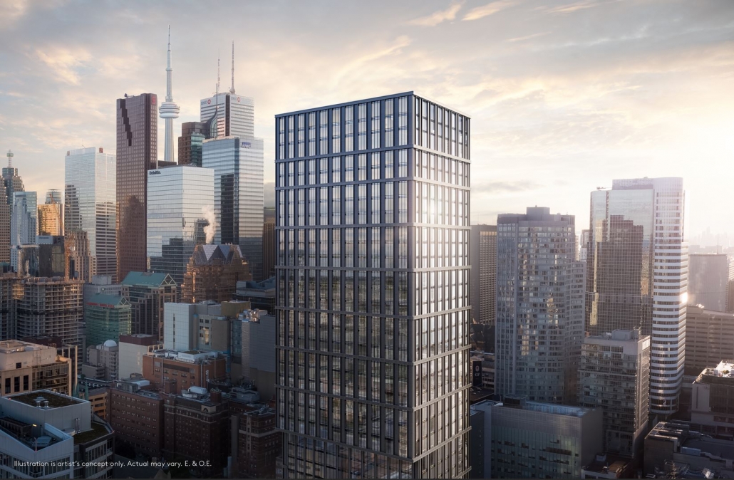 199 Church Street Condos - aerial