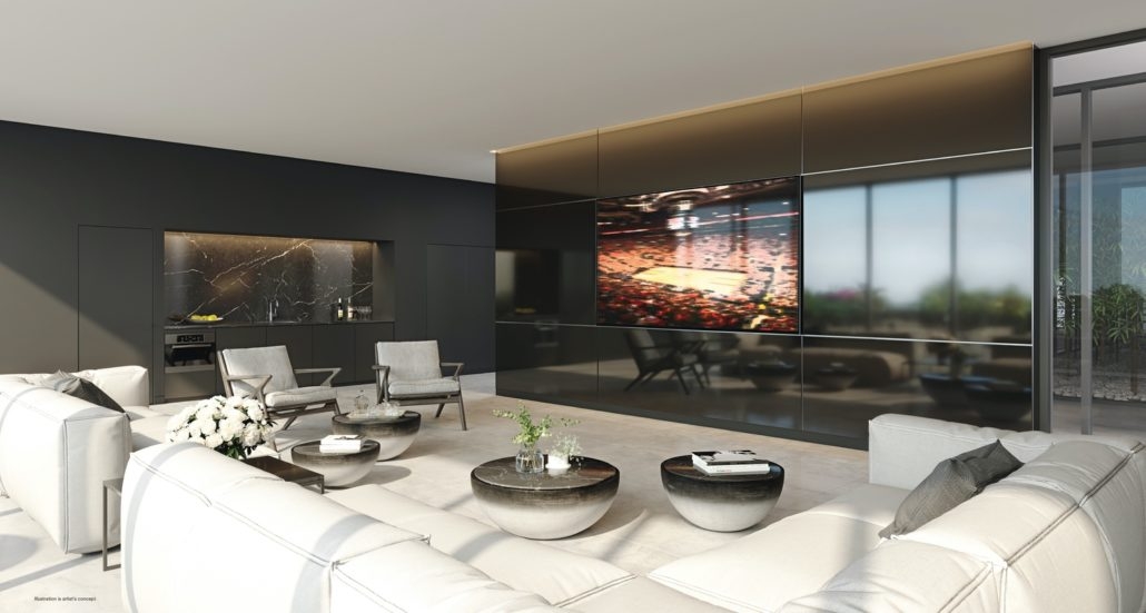 28 Eastern Condos - media - lounge