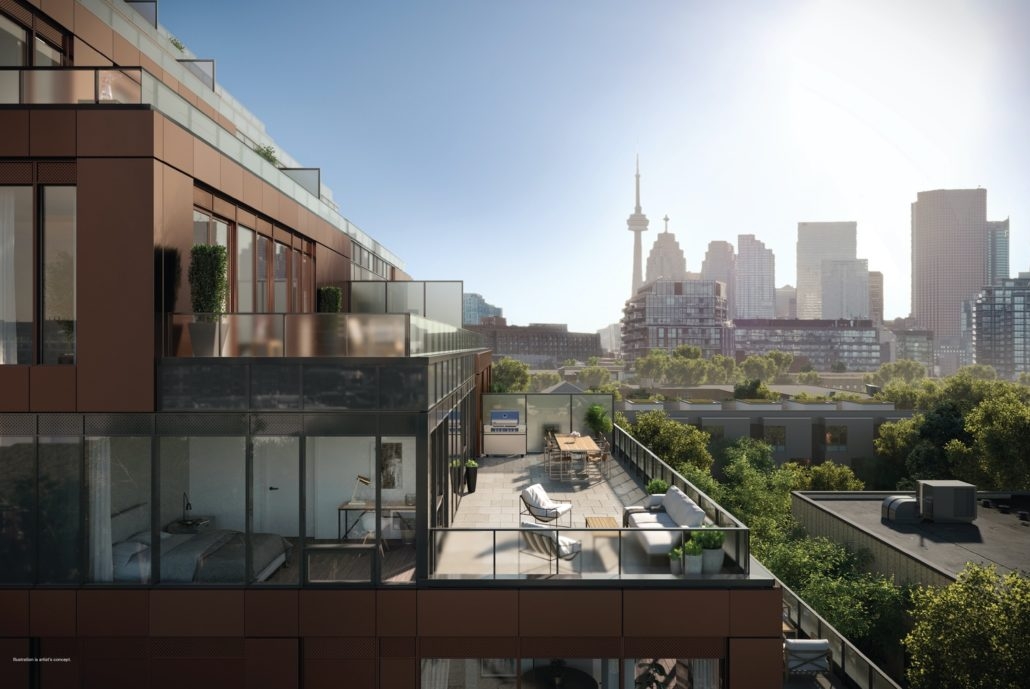 28 Eastern Condos - private-terrace